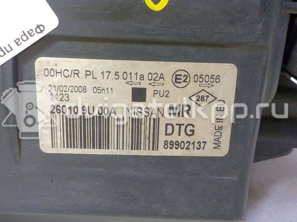 Фото Фара правая  260109U00A для Nissan Note {forloop.counter}}