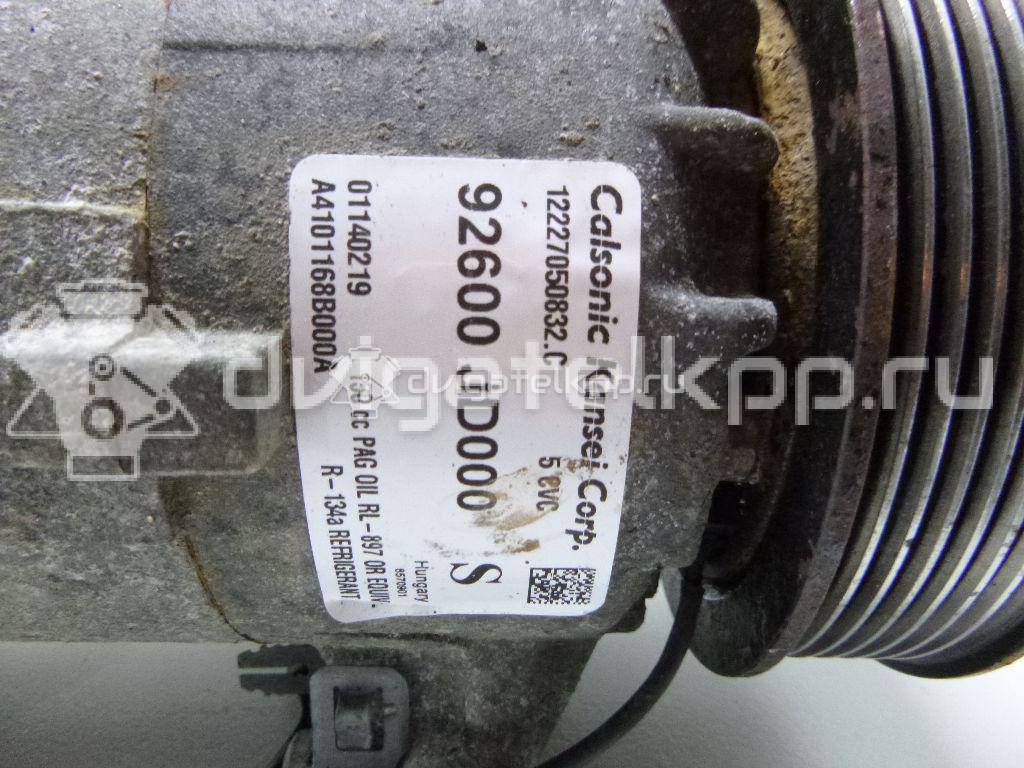 Фото Компрессор системы кондиционирования  92600JD000 для Nissan Terrano / Primastar X83 / X-Trail / Qashqai {forloop.counter}}