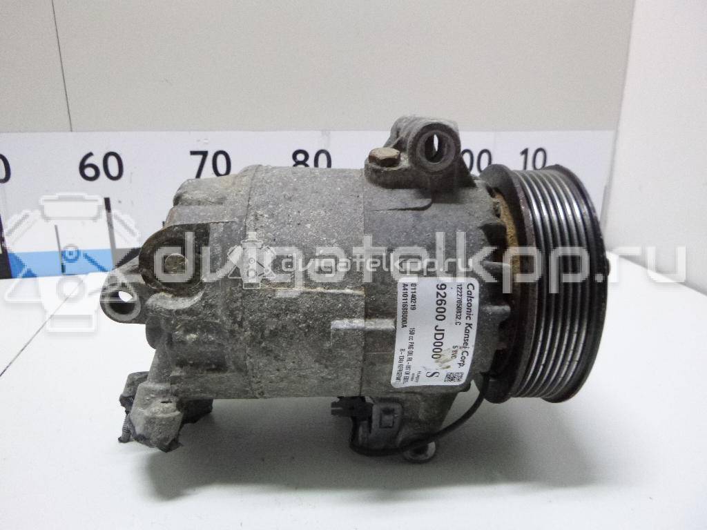 Фото Компрессор системы кондиционирования  92600JD000 для Nissan Terrano / Primastar X83 / X-Trail / Qashqai {forloop.counter}}