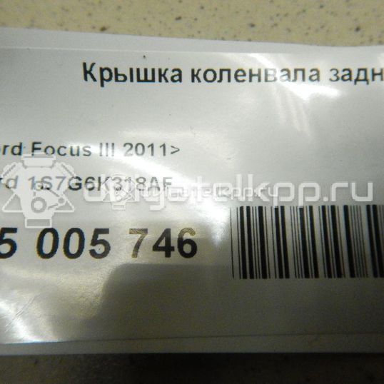 Фото Крышка коленвала задняя  1S7G6K318AF для Ford Fiesta / Focus / C-Max / Galaxy / Ranger