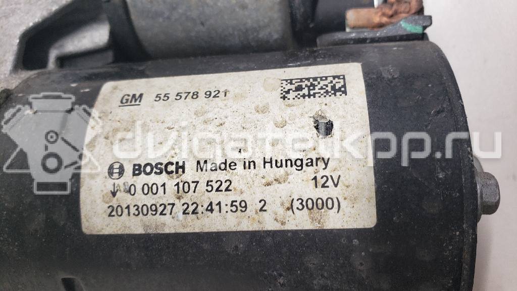 Фото Стартер  55578921 для Opel Tigra / Cascada W13 / Astra / Adam / Kadett {forloop.counter}}