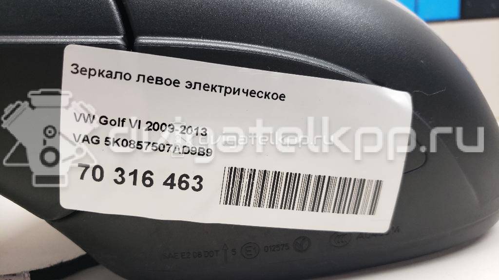 Фото Зеркало левое электрическое  5K0857507AD9B9 для Volkswagen Jetta / Golf {forloop.counter}}