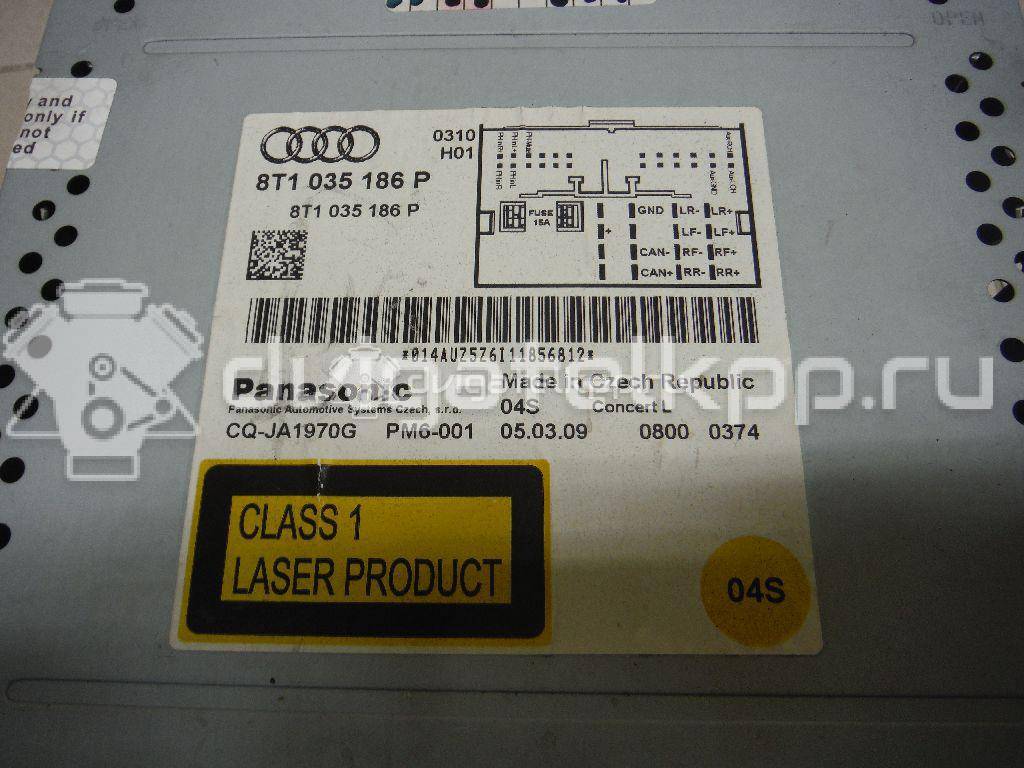 Фото Магнитола  8T1035186P для audi A4 [B8] {forloop.counter}}