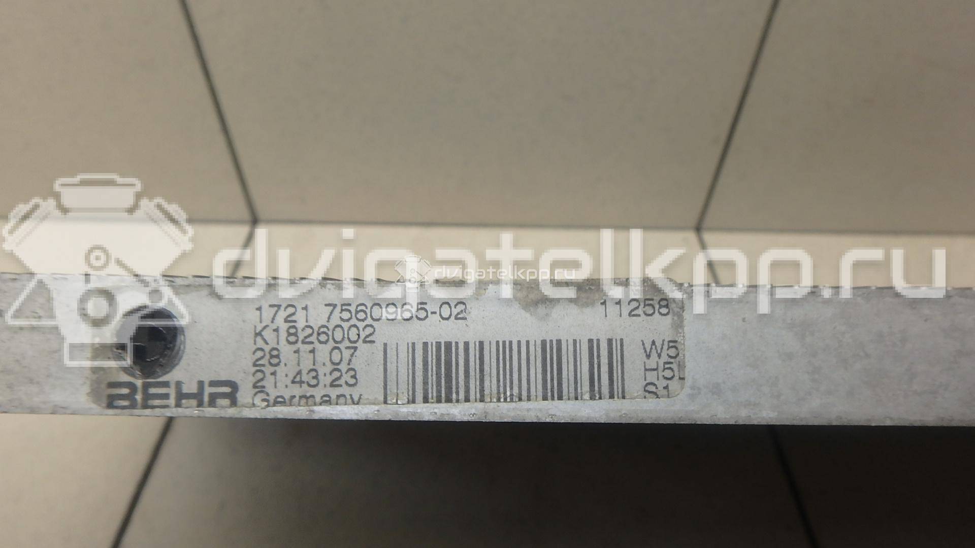 Фото Радиатор масляный  17217560965 для Bmw 5 {forloop.counter}}