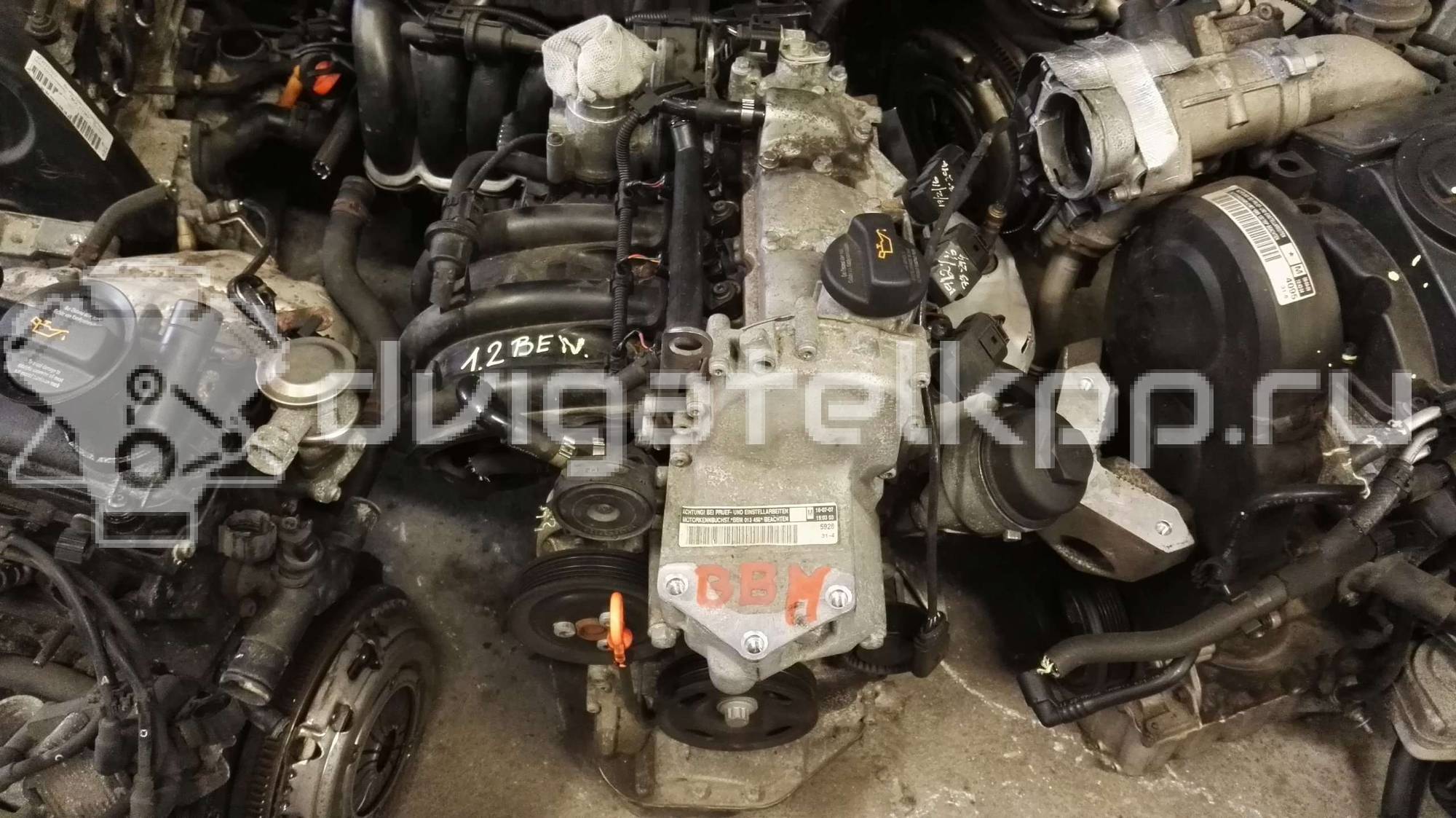 Фото Контрактный (б/у) двигатель BBM для Seat Ibiza 60 л.с 6V 1.2 л бензин {forloop.counter}}