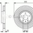 Фото Диск тормозной передний вентилируемый  DG9Z1125A для Ford Galaxy / S-Max / Mondeo {forloop.counter}}