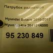 Фото Патрубок радиатора  254121R000 для Hyundai Accent / Veloster Fs {forloop.counter}}