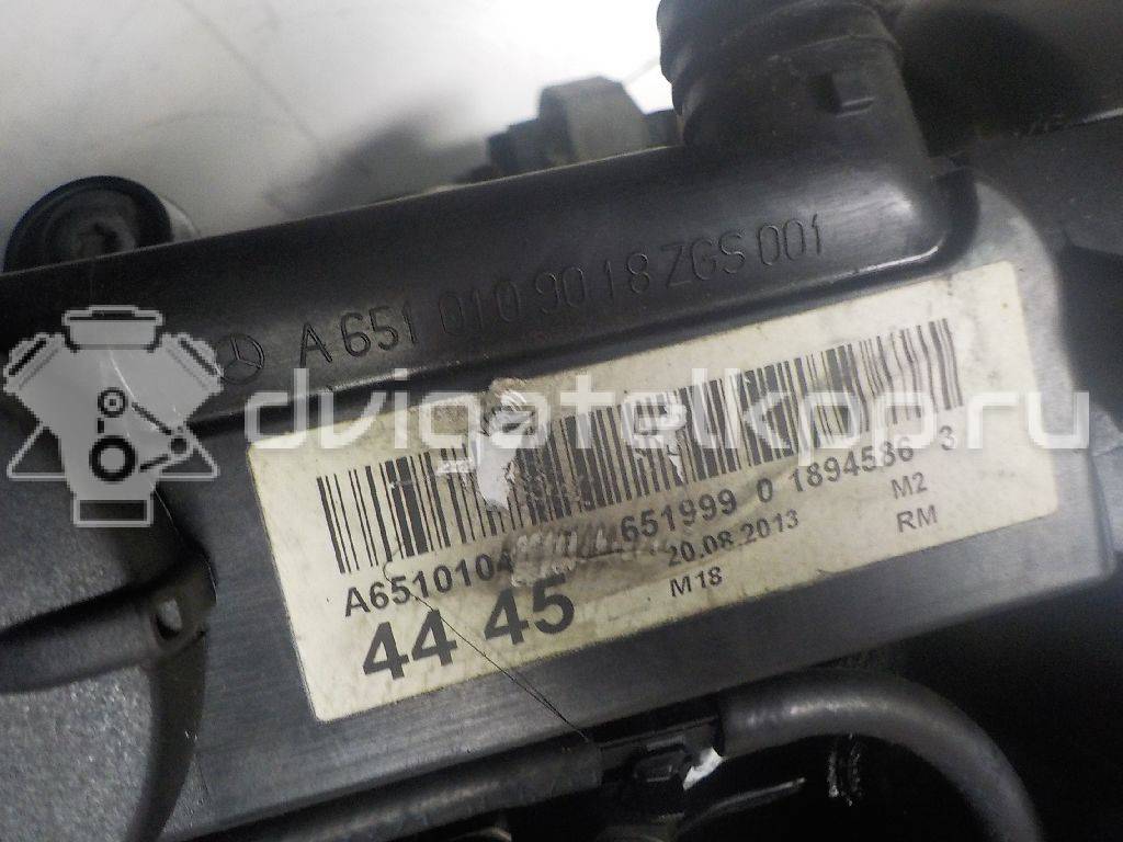 Фото Контрактный (б/у) двигатель OM 651.901 (M651 D18) для Mercedes-Benz B-Class / Cla / A-Class 109-136 л.с 16V 1.8 л Дизельное топливо 6510107116 {forloop.counter}}