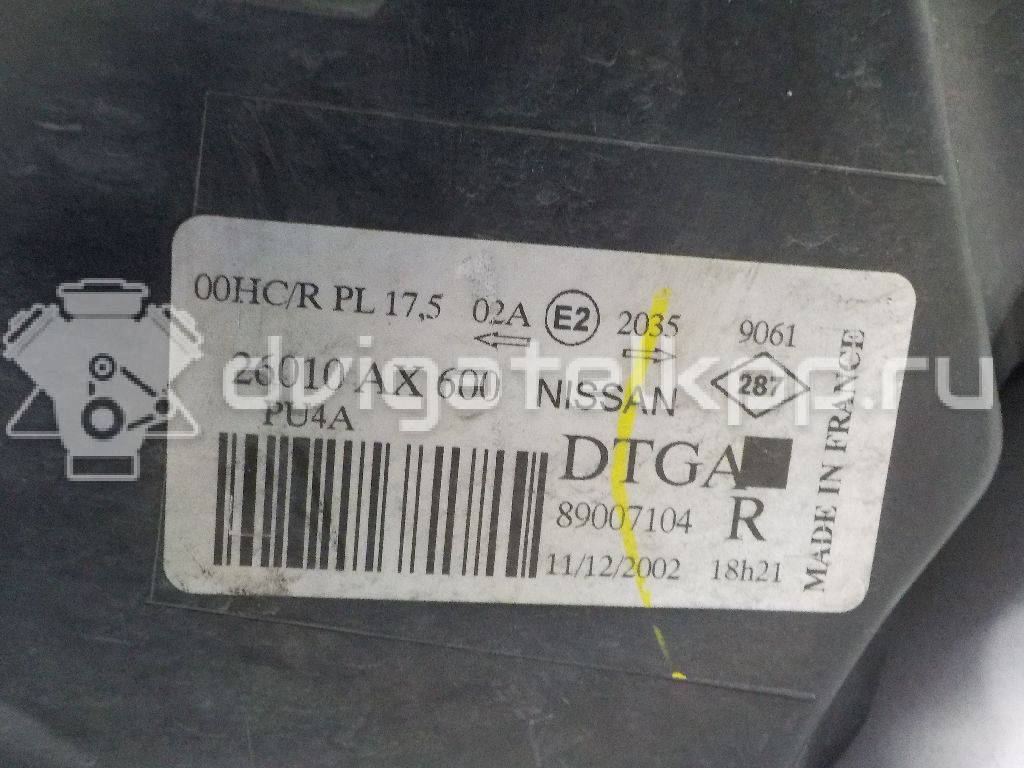 Фото Фара правая  26010ax600 для Nissan Micra {forloop.counter}}