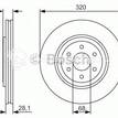 Фото Диск тормозной передний вентилируемый  40206EB320 для Nissan Np300 / Pathfinder {forloop.counter}}