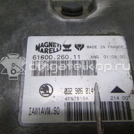 Фото Блок управления двигателем  032906014F для skoda Octavia (A4 1U-)