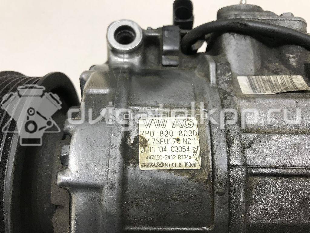 Фото Компрессор системы кондиционирования  7P0820803D для Volkswagen Phaeton 3D / Touareg {forloop.counter}}