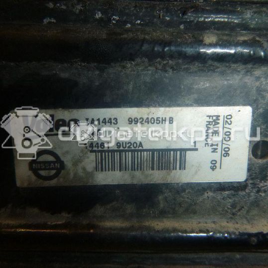 Фото Интеркулер  144619U20A для Nissan Tiida / Note / Nv200 / Cube Z12 / Juke F15