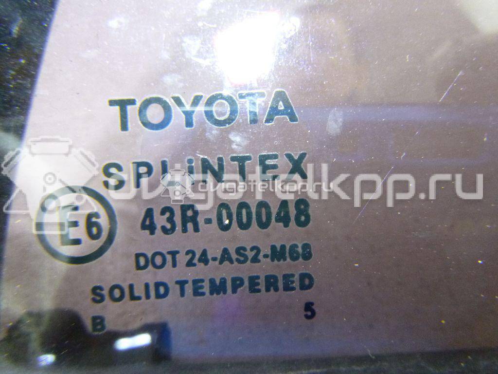 Фото Стекло двери задней правой (форточка)  6812302070 для Toyota Corolla {forloop.counter}}