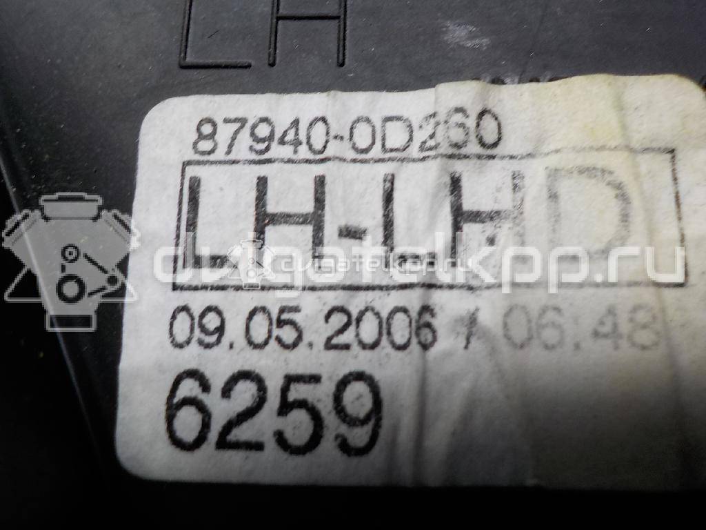 Фото Зеркало левое электрическое  879400D260 для Toyota Yaris {forloop.counter}}