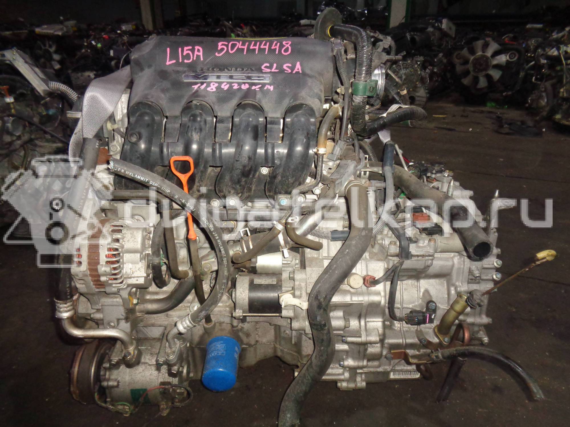 Фото Контрактный (б/у) двигатель L15A для Honda Freed / Mobilio / Jazz / Airwave / City 110-120 л.с 16V 1.5 л бензин {forloop.counter}}