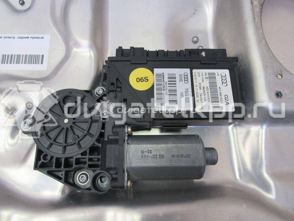 Фото Стеклоподъемник электр. задний правый  4e0839462c для Audi A8 {forloop.counter}}