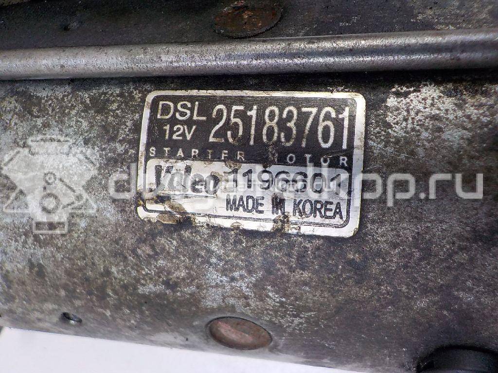 Фото Стартер  25183761 для Chevrolet Cruze / Orlando J309 / Captiva C100, C140 {forloop.counter}}
