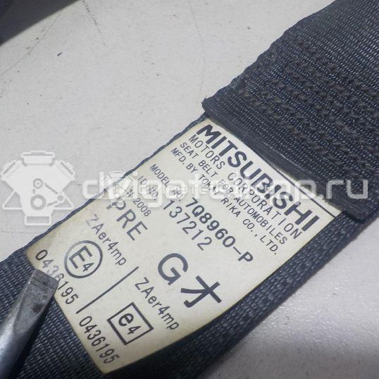 Фото Ремень безопасности с пиропатроном  7000a407xa для mitsubishi Lancer (CX,CY)