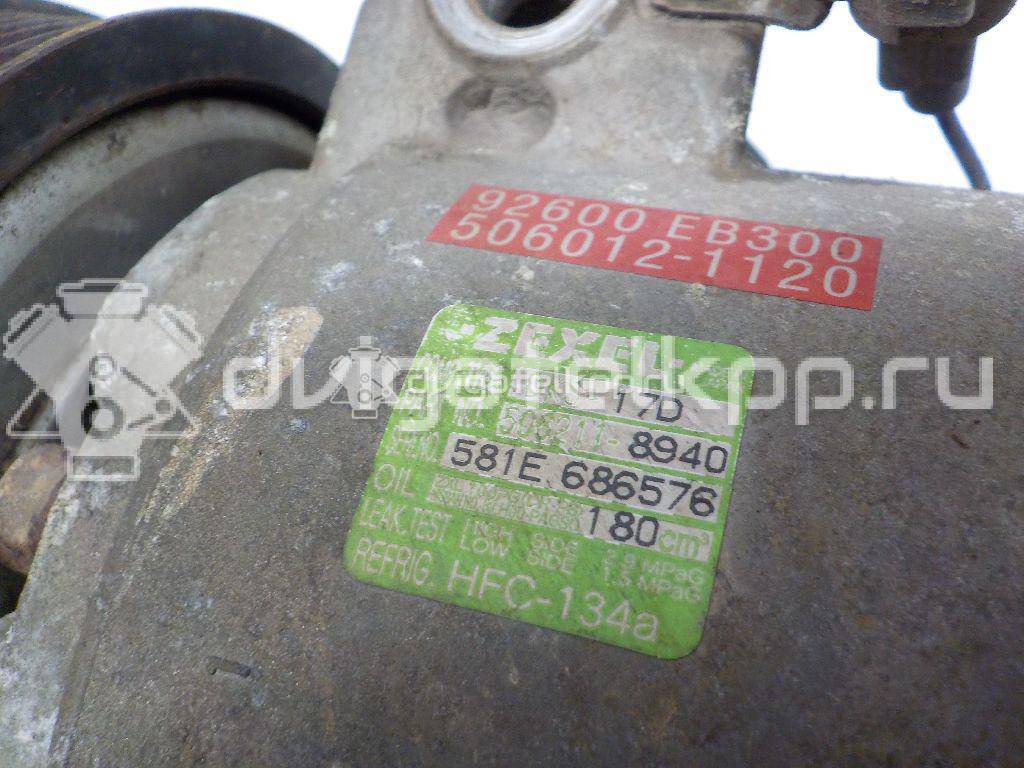 Фото Компрессор системы кондиционирования  92600EB300 для Nissan Nt400 Cabstar F24F / Cabstar / Np300 / Pathfinder / Murano {forloop.counter}}