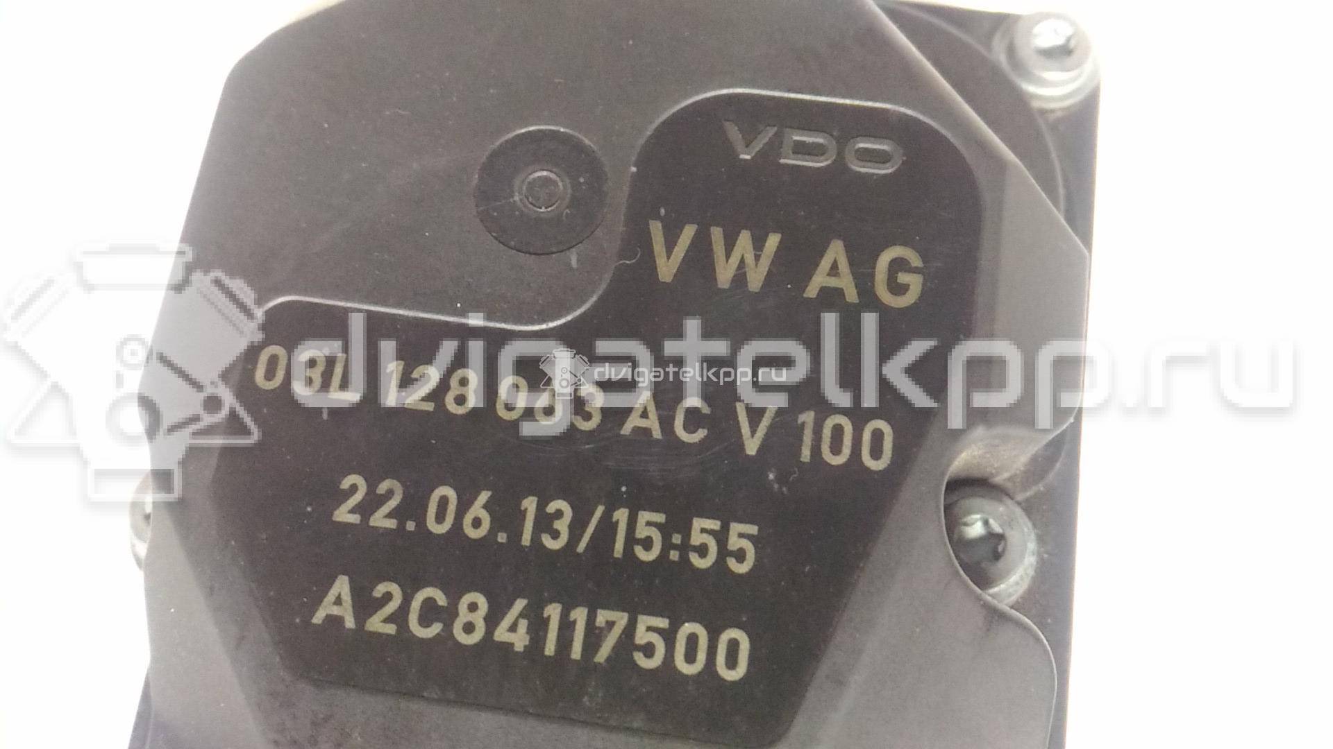 Фото Заслонка дроссельная электрическая  03L128063AC для Seat Ibiza / Leon / Alhambra / Altea / Exeo {forloop.counter}}