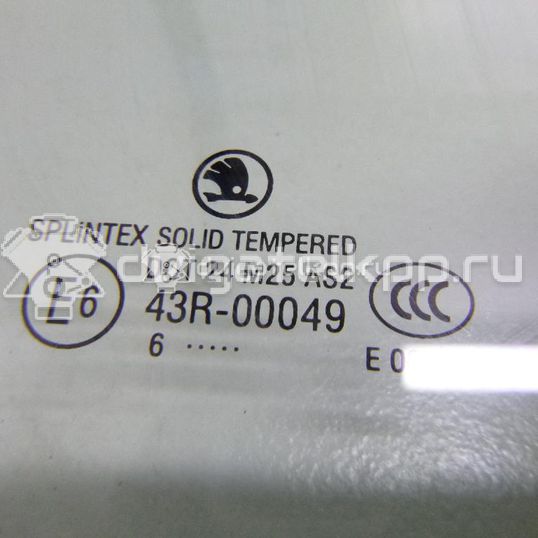 Фото Стекло двери задней правой  1U4845206A для Skoda Octavia