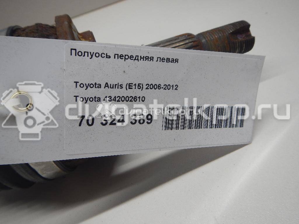 Фото Полуось передняя левая  4342002610 для Toyota Corolla / Avensis / Auris {forloop.counter}}