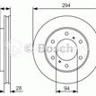 Фото Диск тормозной передний вентилируемый  MN102276 для Mitsubishi Grandis Na W / L {forloop.counter}}