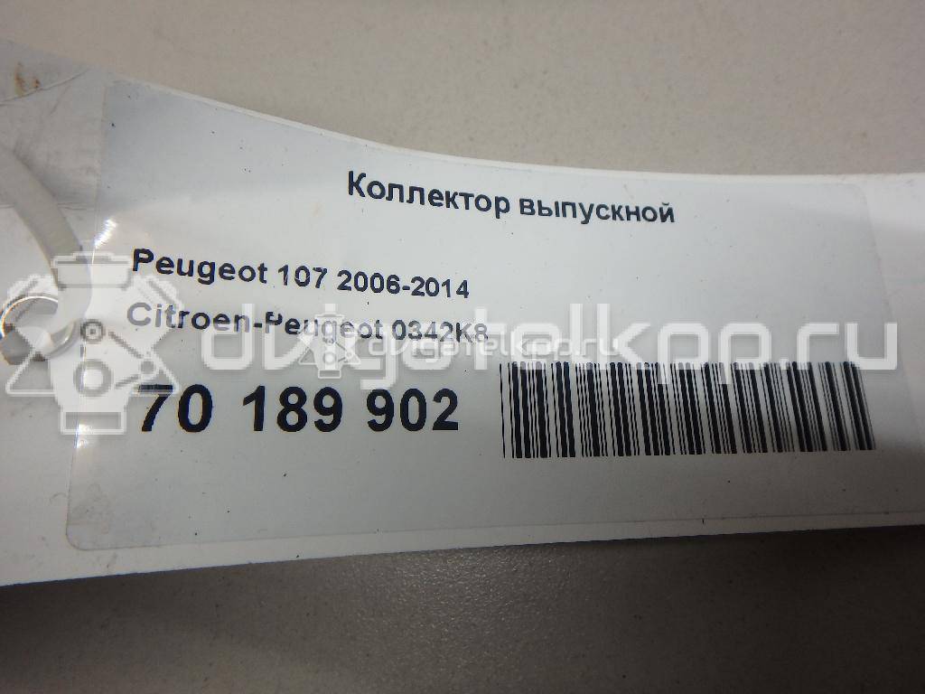 Фото Коллектор выпускной  0342K8 для Peugeot 107 {forloop.counter}}