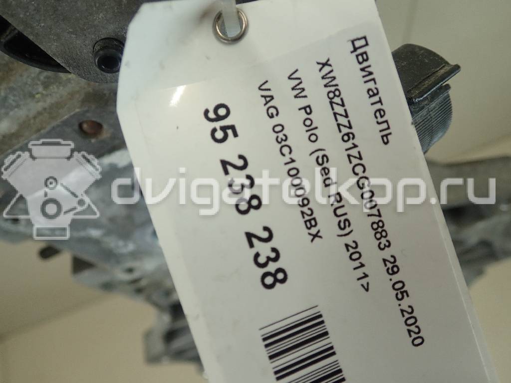 Фото Контрактный (б/у) двигатель CFNA для Volkswagen / Vw (Svw) 105 л.с 16V 1.6 л бензин 03C100092BX {forloop.counter}}