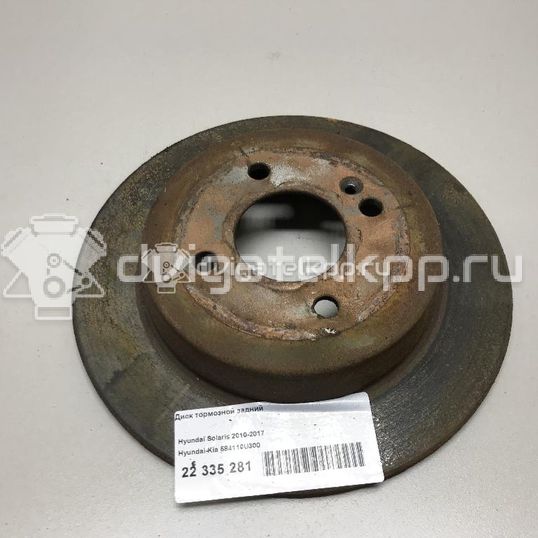 Фото Диск тормозной задний  584110u300 для Hyundai Accent / I20 / I30