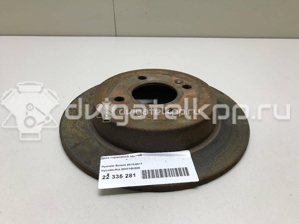 Фото Диск тормозной задний  584110u300 для Hyundai Accent / I20 / I30 {forloop.counter}}