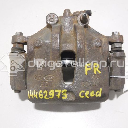 Фото Суппорт тормозной передний правый  581301H000 для Hyundai I30