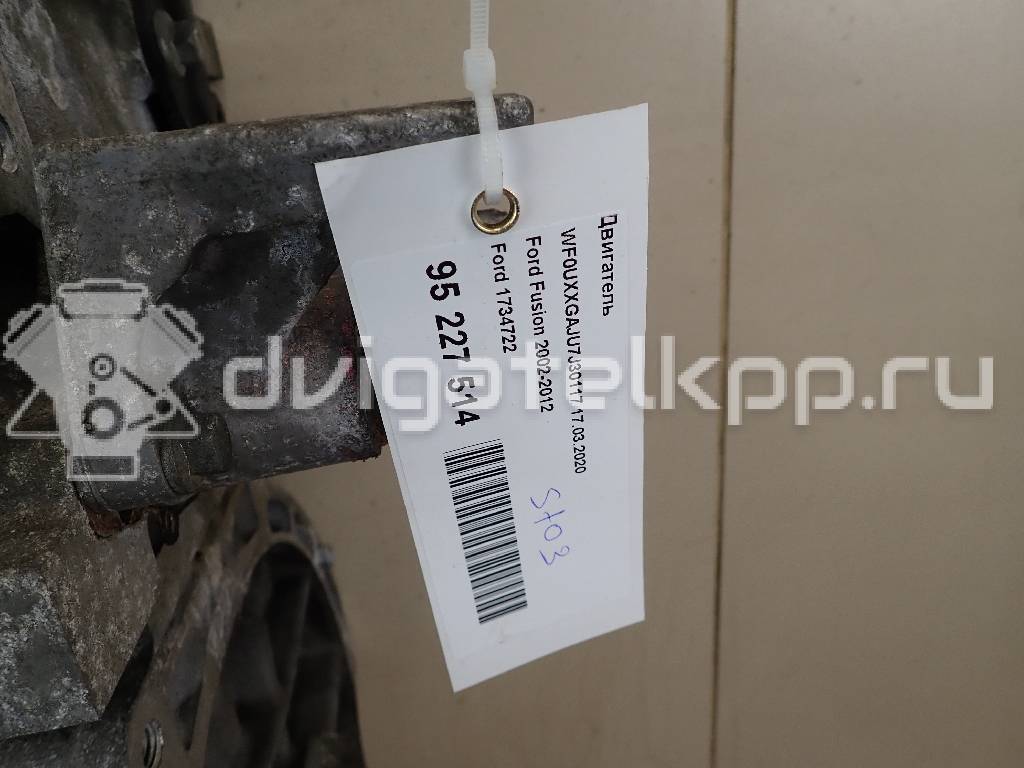 Фото Контрактный (б/у) двигатель FXJB для Ford Fiesta 80 л.с 16V 1.4 л бензин 9A6G6006-JB {forloop.counter}}