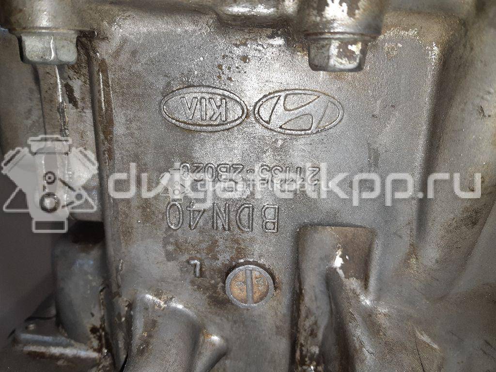 Фото Контрактный (б/у) двигатель G4FA для Hyundai / Kia 90-109 л.с 16V 1.4 л бензин 211012BW03 {forloop.counter}}