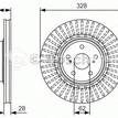 Фото Диск тормозной передний вентилируемый  4351248110 для Lexus Rx / Nx Z1 {forloop.counter}}