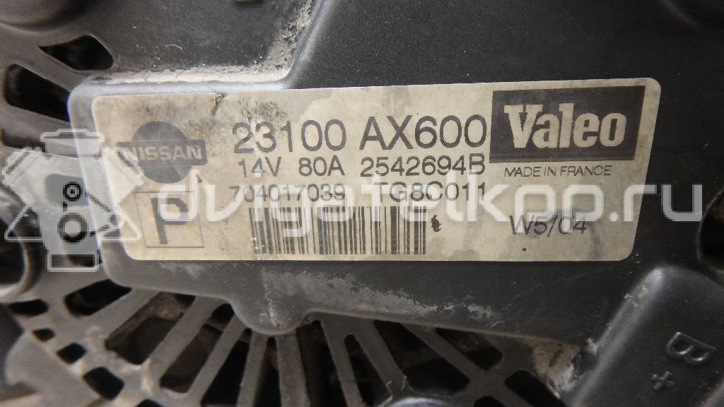 Фото Генератор  23100AX600 для Nissan Note / Micra {forloop.counter}}