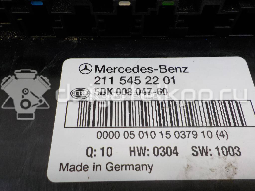 Фото Блок предохранителей  2115452201 для mercedes benz W211 E-Klasse {forloop.counter}}