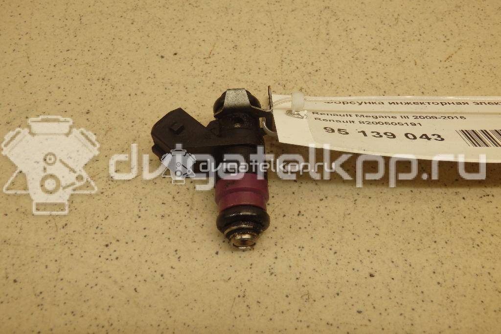 Фото Форсунка инжекторная электрическая  8200505191 для Renault Modus Grand F Jp0 / Megane / Clio / Laguna / Scénic {forloop.counter}}