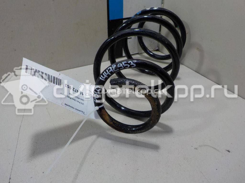 Фото Пружина передняя  6R0411105E для Volkswagen Polo {forloop.counter}}