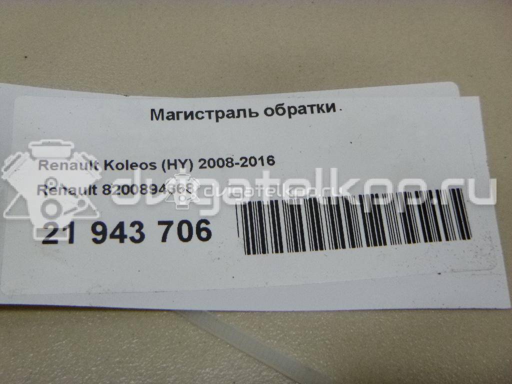 Фото Магистраль обратки  8200894668 для Renault Laguna / Koleos / Latitude L70 {forloop.counter}}