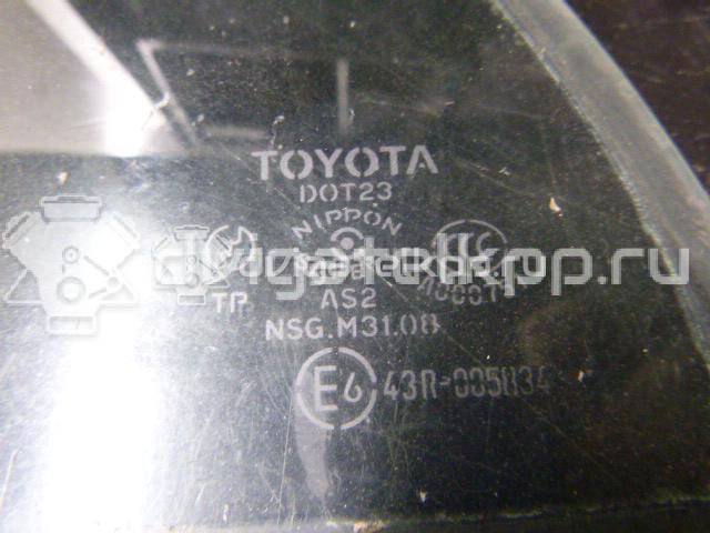 Фото Стекло двери задней левой (форточка)  6812412760 для Toyota Corolla {forloop.counter}}