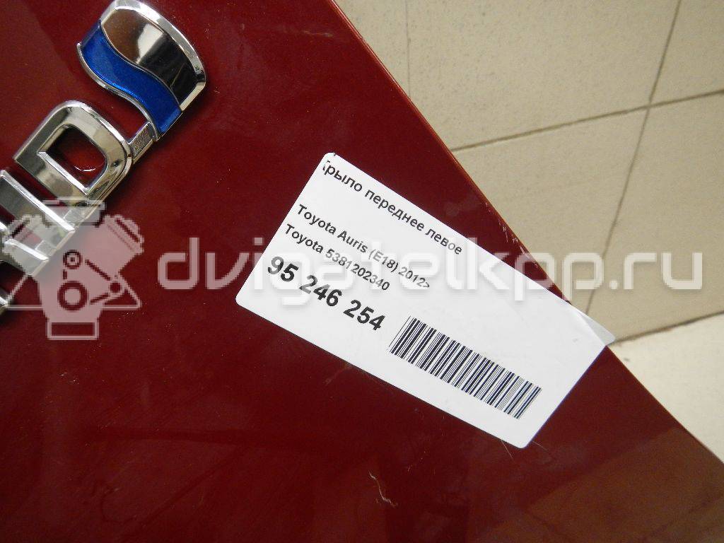 Фото Крыло переднее левое  5381202340 для Toyota Auris {forloop.counter}}
