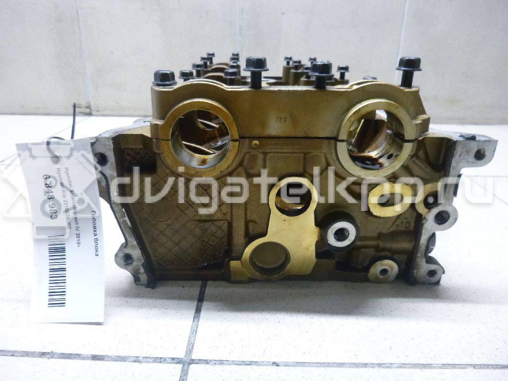 Фото Головка блока для двигателя G4FC для Hyundai / Kia 114-132 л.с 16V 1.6 л Бензин/спирт 221002B002 {forloop.counter}}