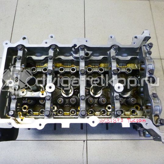 Фото Головка блока для двигателя G4NA для Hyundai I40 Vf / Ix35 Lm, El, Elh / Sonata / Elantra 150-175 л.с 16V 2.0 л Бензин/газ 221002E002