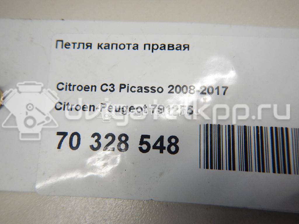 Фото Петля капота правая  7912F5 для Citroen C3 {forloop.counter}}