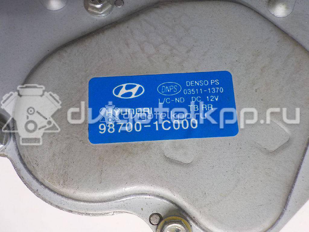Фото Моторчик стеклоочистителя задний  987001C000 для Hyundai Getz Tb {forloop.counter}}