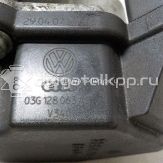 Фото Заслонка дроссельная электрическая  03g128063a для Seat Ibiza / Cordoba / Leon / Toledo / Altea