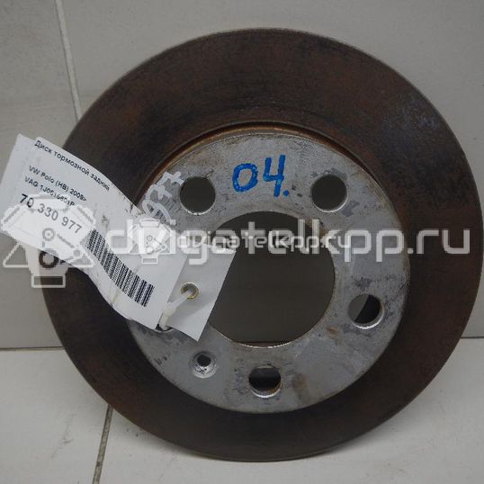 Фото Диск тормозной задний  1j0615601p для Seat Ibiza / Cordoba / Leon / Toledo / Arona Kj7