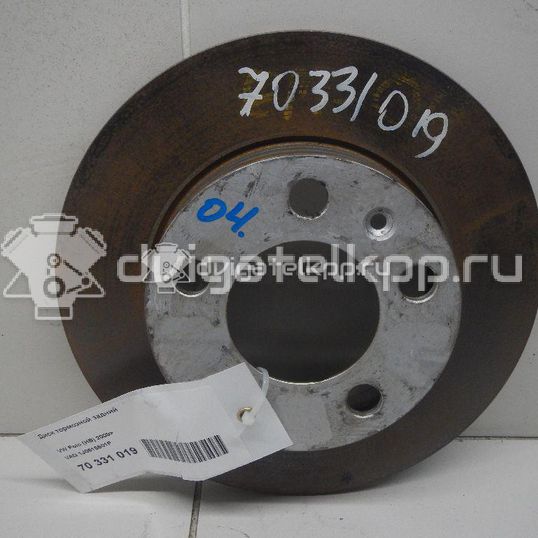 Фото Диск тормозной задний  1J0615601P для Seat Ibiza / Cordoba / Leon / Toledo / Arona Kj7